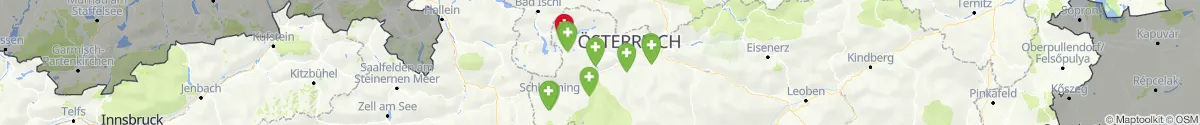 Map view for Pharmacies emergency services nearby Ramsau am Dachstein (Liezen, Steiermark)